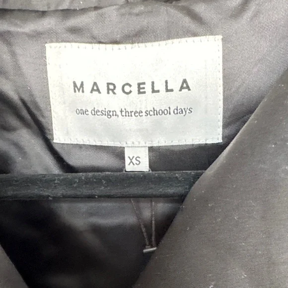 NWT Marcella Women's Black Puffer Coat - Picture 3 of 6